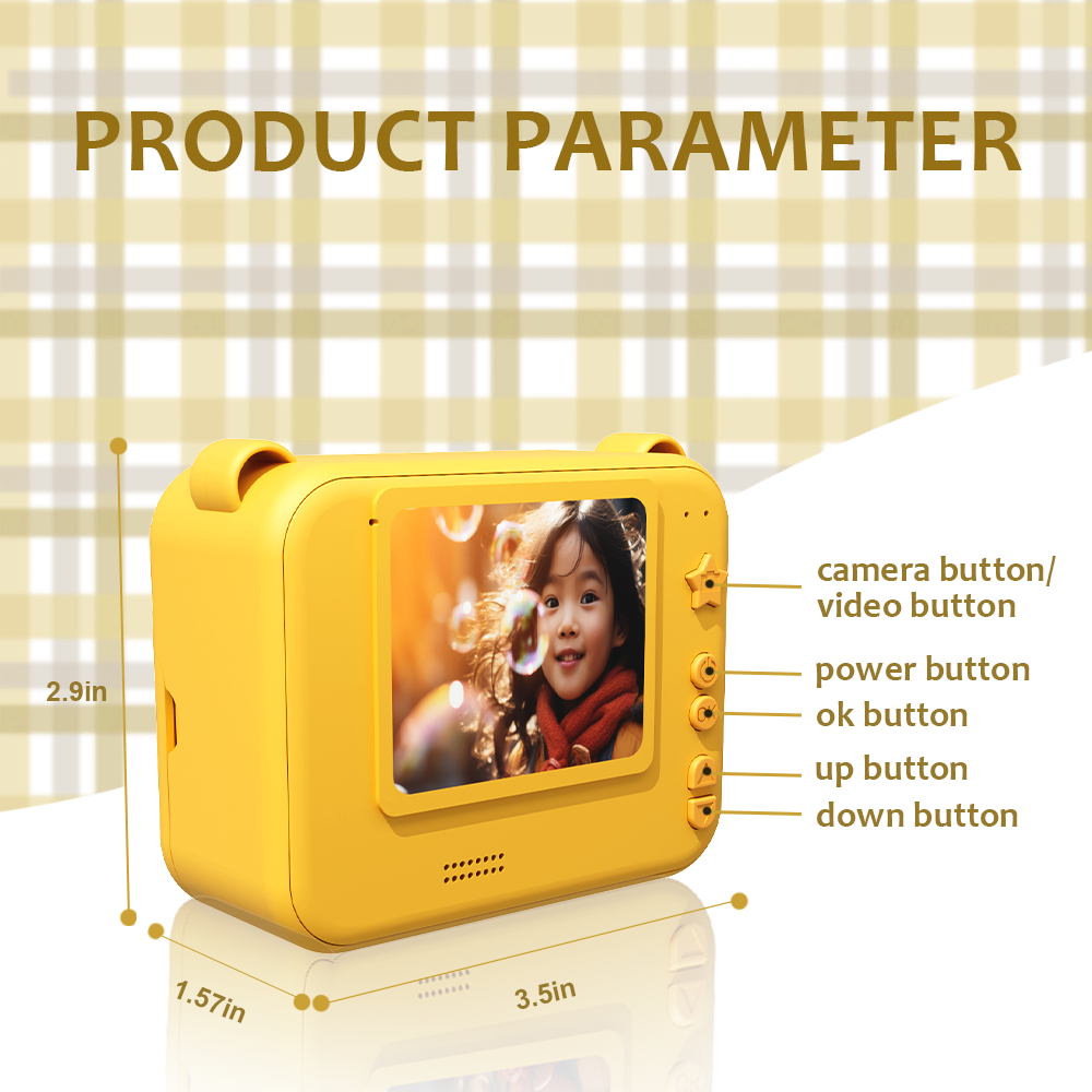 Kamera Instan Anak 1080p Defin - Kids Toys 3 Year Old ulasan dan harga