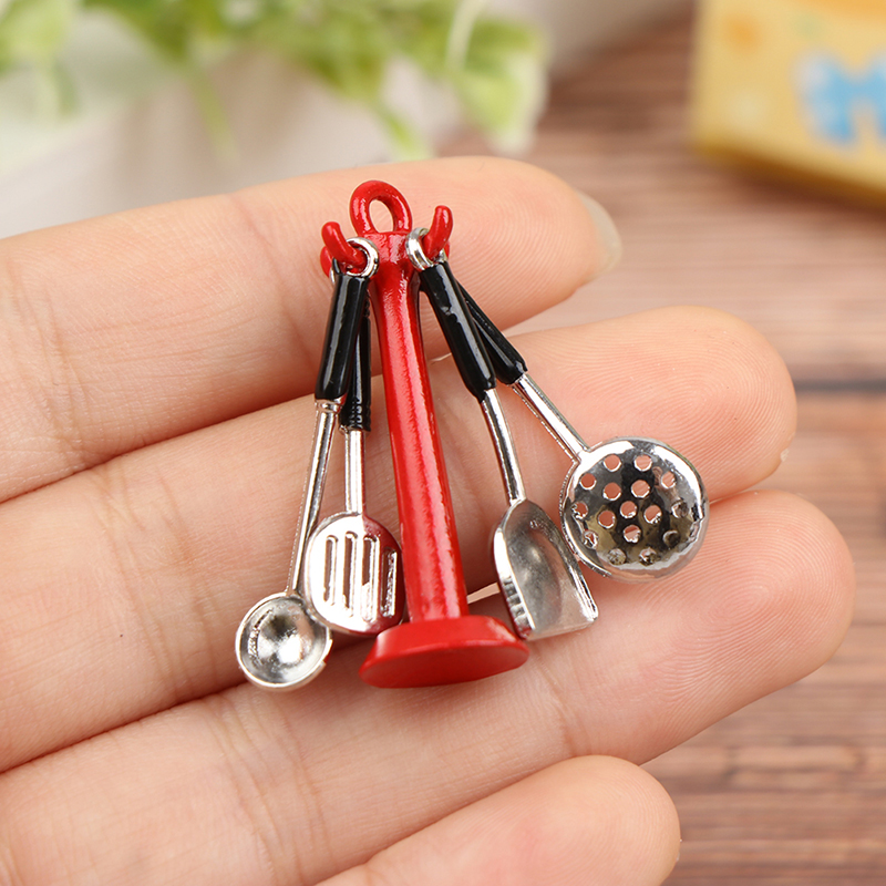 1:12 Rumah Boneka Alat Dapur V - Kids Toys Kitchen Set ulasan dan harga