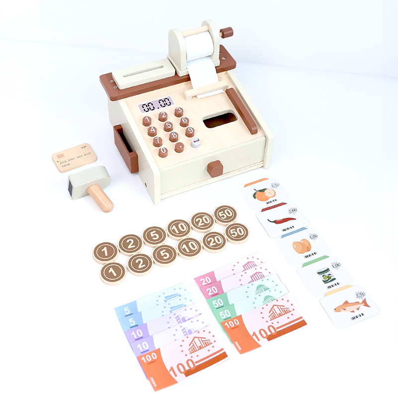 Alat Kasir Simulasi Anak-anak  - Toy Cash Register ulasan dan harga