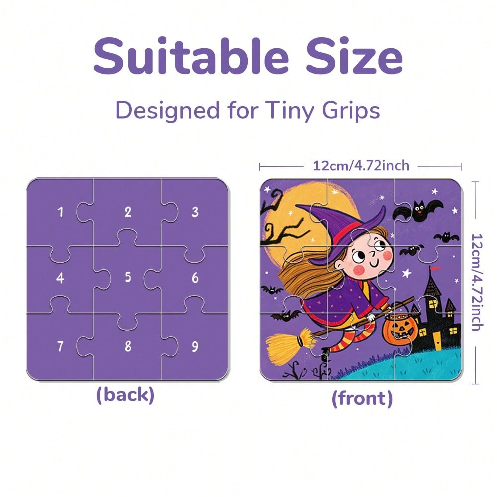 Mainan Puzzle Halloween 4-in-1 - Kids Toys Xmas ulasan dan harga