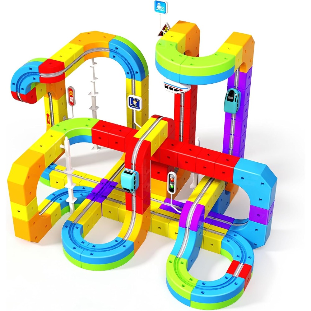 110 buah Mainan Kereta Api Ele - Kids Toys 3 Year Old ulasan dan harga