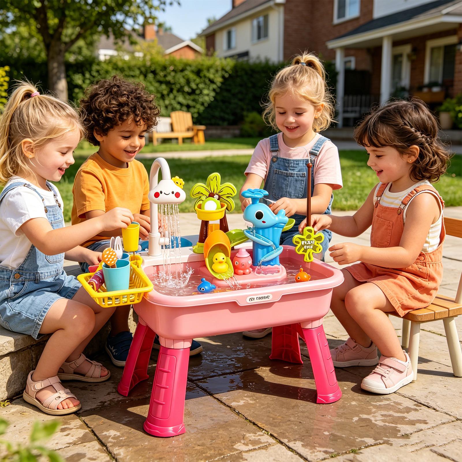 Wastafel Mainan Anak dengan Ai - Kids Toys Kitchen Set ulasan dan harga