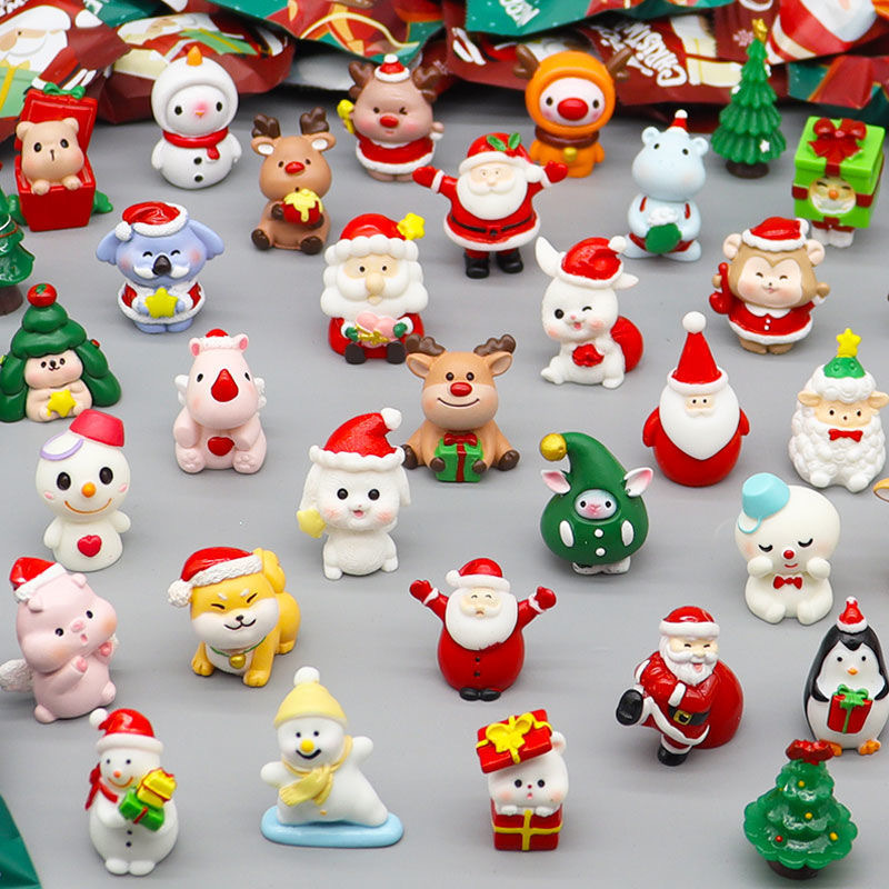 10Pcs Mainan Mini Natal Blind  - Kids Toys Xmas ulasan dan harga