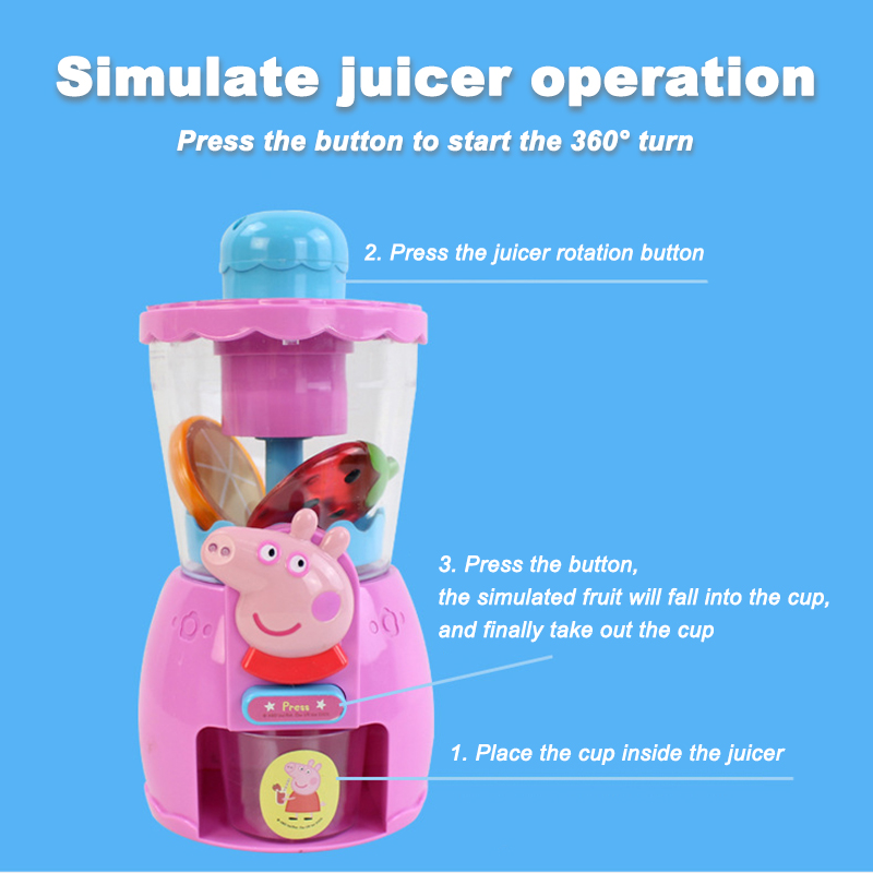 Mainan Blender Simulasi Peppa  - Kids Toys Kitchen Set ulasan dan harga