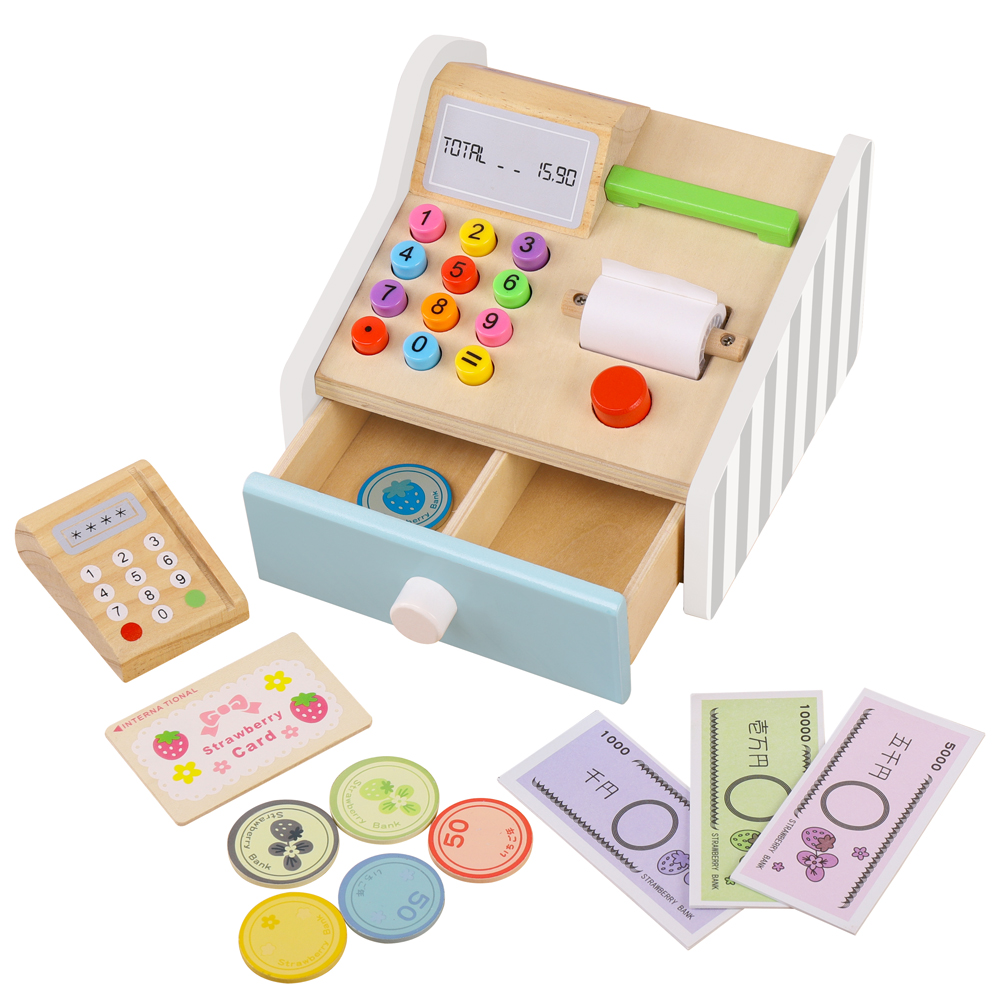 Mainan edukasi anak-anak, main - Toy Cash Register ulasan dan harga